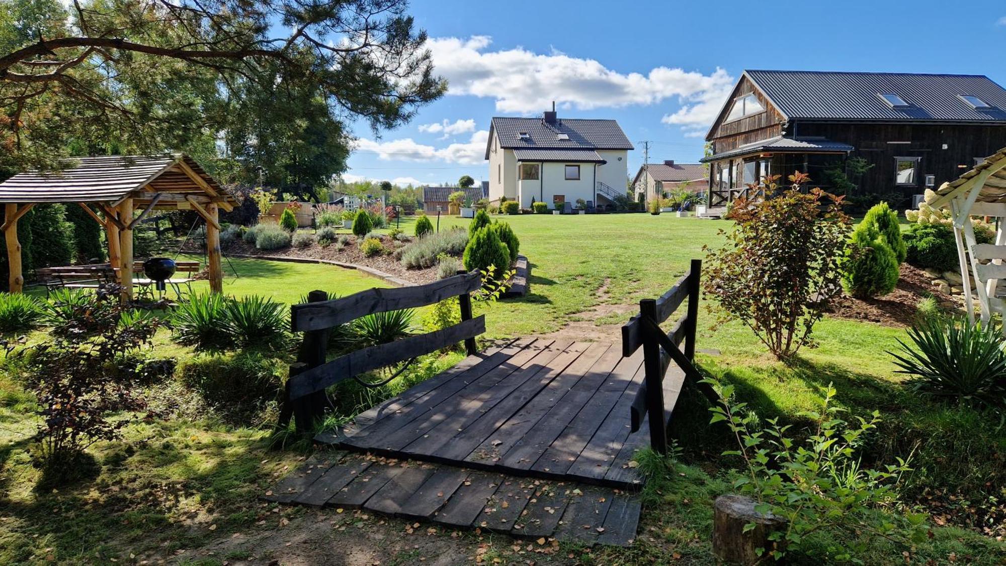 Vip Village Las Woda Rower - Podgrzewany Basen, Balia, Sauna Miedzierza Exterior photo