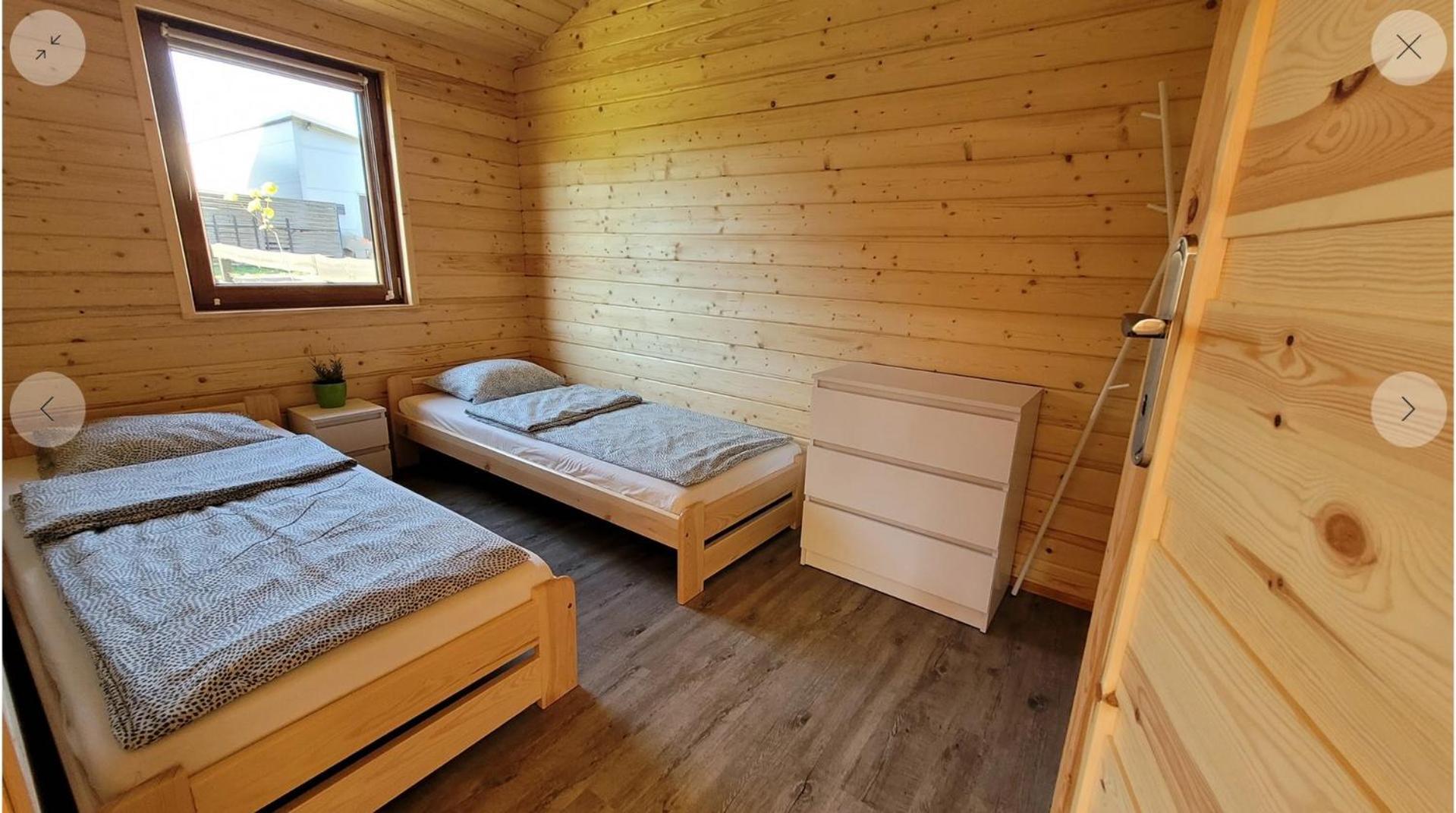 Vip Village Las Woda Rower - Podgrzewany Basen, Balia, Sauna Miedzierza Exterior photo